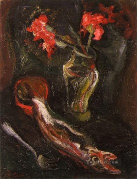  Chaim Obras - flores y peces 1919 Chaim Soutine